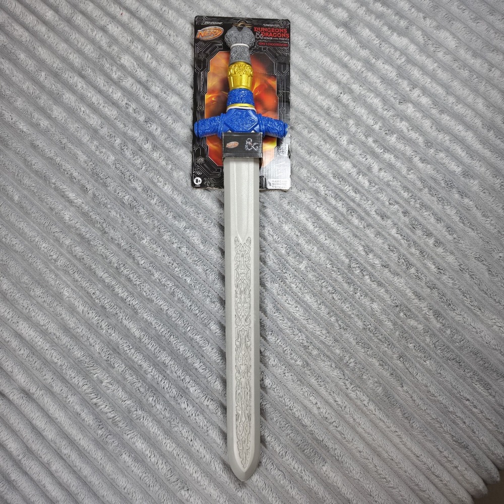 NERF Dungeons & Dragons Xenk's Daggersword Foam Blade Sword New Toy NEW